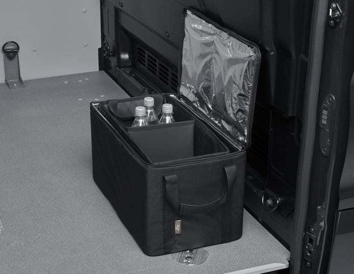 SISTEMA BOX-IN-BOX PARA USAR DENTRO DE LA MEGABOX DE FORD PUMA O COMO SOLUCIÓN DE TRANSPORTE INDEPENDIENTE PARA TODOS LOS DEMÁS VEHÍCULOS, EN COLOR NEGRO.