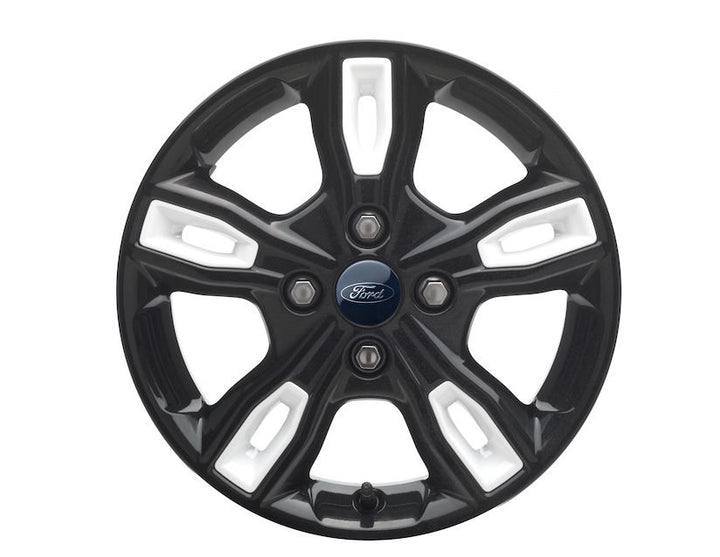 Original Ford Fiesta/KA+ Inserciones para llantas de aleación en color blanco.