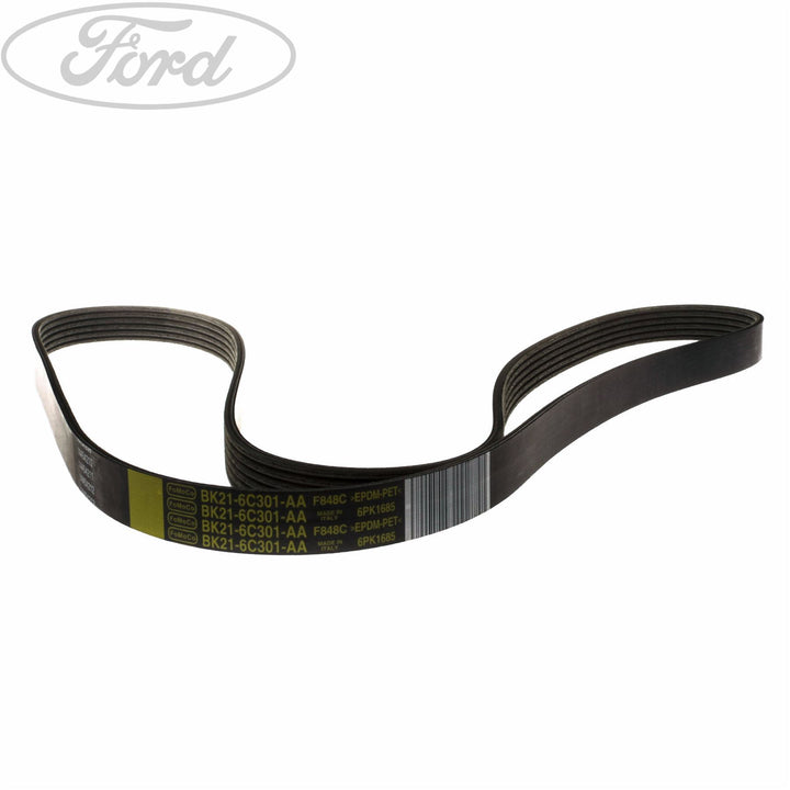 Correa trapezoidal de transmisión original para Ford 2092289