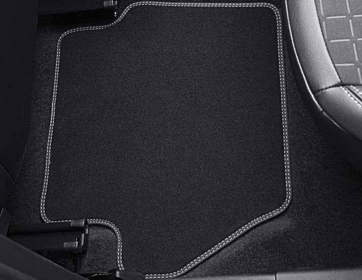 Original Ford Fiesta desde 07/2017 Alfombrillas de terciopelo premium traseras