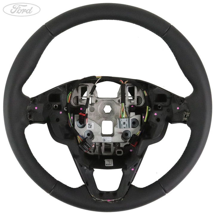 Mondeo 2014-2024 Kit de Volante de Dirección Cuero Ébano