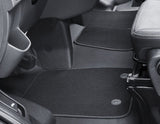 Original Ford Juego de alfombra de piso delantera Velour negro AMkK2JB130B18MA3JA6 2362483