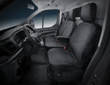Transit Custom & Transit HDD* Funda de asiento para el asiento del conductor, en color negro.