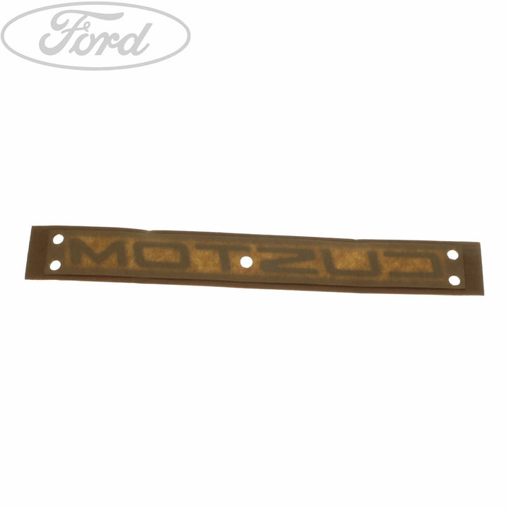 Placa con emblema de la puerta original para Ford Transit Custom 1792657