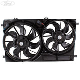 Ventilador doble de motor y carcasa originales para Ford Transit Custom 2.0 EcoBlue 2041816