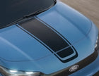 Original Ford All-Electric Capri® Franjas de competición para la parte superior del parachoques y el capó