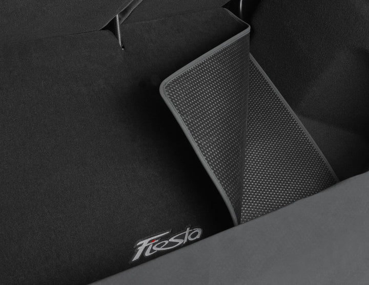 Original Ford Fiesta 09/2008-06/2017 Alfombra para el maletero en color negro