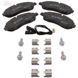 Ford Transit Custom Kit Forro Freno Delantero Motorcraft Negro 2600764
