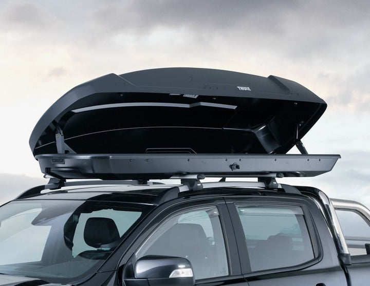 Original Thule Caja de techo FORCE XT Alpine, Aeroskin negro 2430271