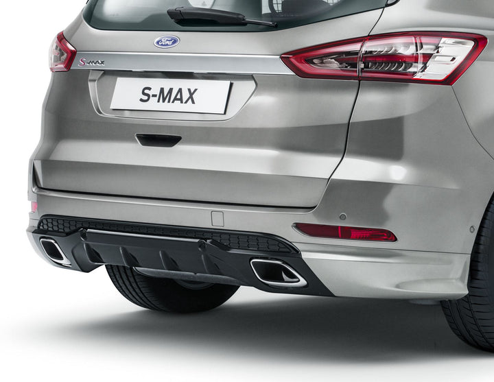 Original Ford S-MAX desde 05/2015 Faldón paragolpes trasero para lado izquierdo.
