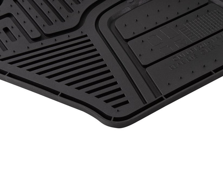 Original Ford Ecosport 2013-2017 Juego de alfombrillas de goma traseras contorneadas 1848171