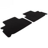 Original Ford Galaxy/S-MAX Alfombrillas de terciopelo traseras,en color negro