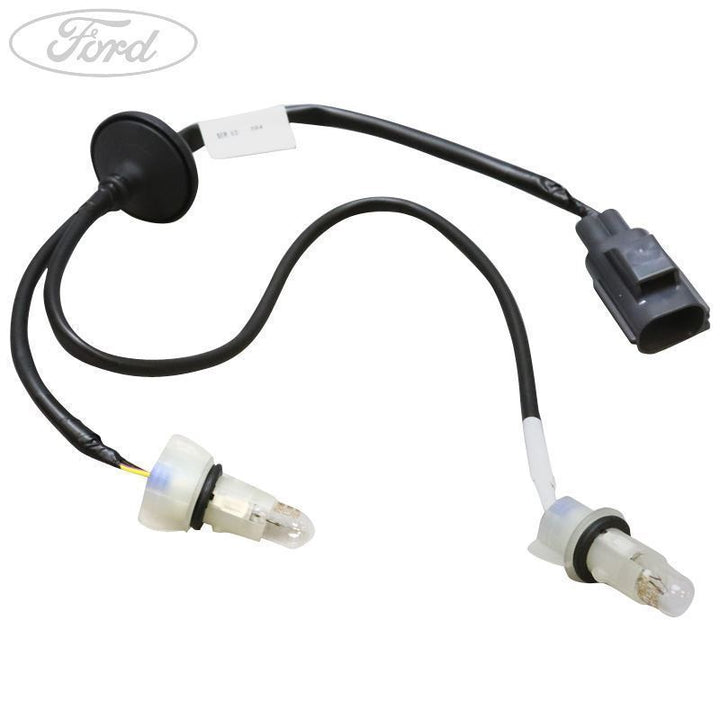 Portalámparas y cablea para matrícula trasera original para Ford Transit 1823653