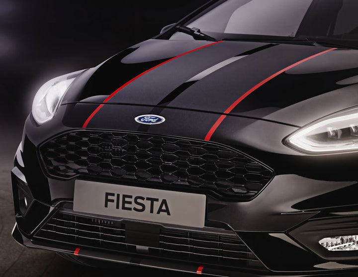 Original Ford Fiesta desde 07/2017 Bandas deportivas para el capó