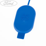 Tapa para botella del depósito de agua del lavaparabrisas original Ford 1520310