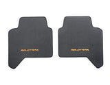 Original Ford Ranger 01/2012-06/2022 Alfombrillas de terciopelo traseras