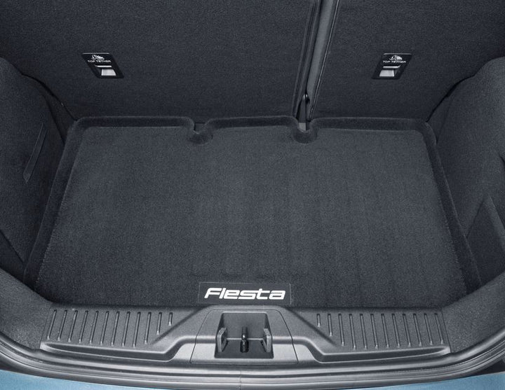Original Ford Fiesta Alfombra antideslizante para maletero reversible.