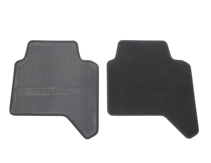 Original Ford Ranger 02/2019-06/2022 Alfombrillas de terciopelo traseras