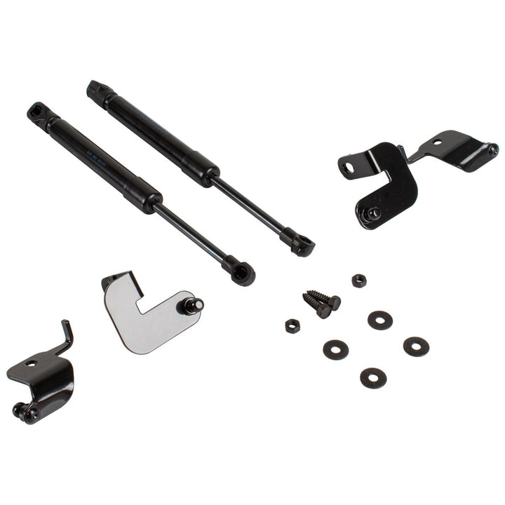 Kit elevadores capó negro con logo grabado Focus 2014–2018 Ford Performance