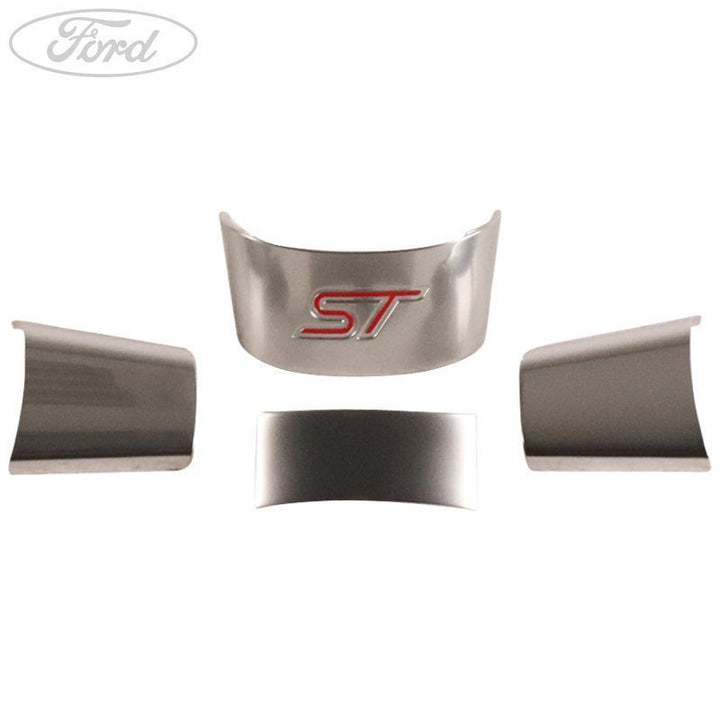 Funda para volante deportivo/piel de 4 radios original para Ford Focus 07-11 1593640