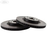 Discos de freno delanteros ventilados original para Ford Transit Tourneo Connect LWB 2279490