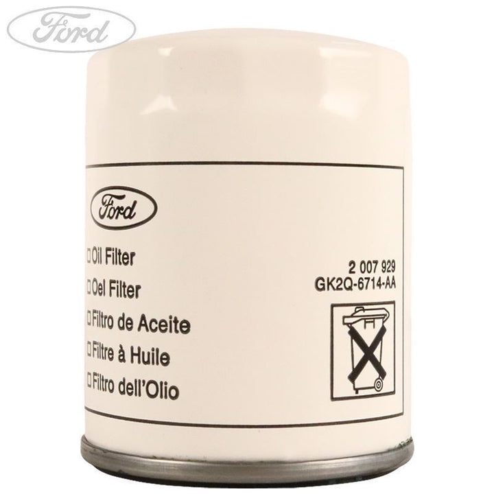 Filtro de aceite de rosca original para Ford Transit Custom 2.0 EcoBlue 2016- 2007929