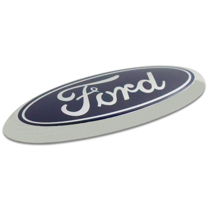 Placa ovalada adhesiva con emblema Ford para portón trasero/maletero original para Ford Galaxy Escort Focus 1021061