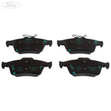 Juego de pastillas de freno para eje trasero original para Ford Focus C-Max 1.6 2.0 TDCi 1360254