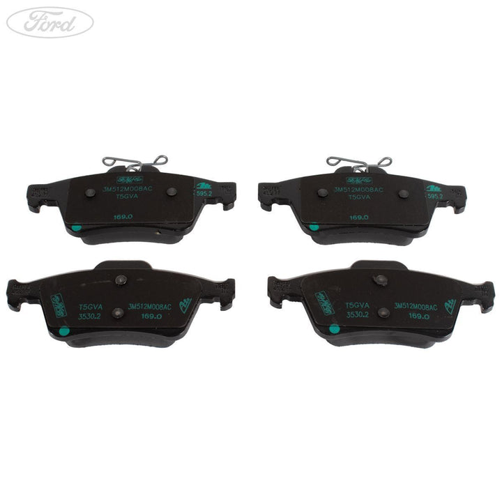 Juego de pastillas de freno para eje trasero original para Ford Focus C-Max 1.6 2.0 TDCi 1360254