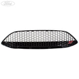 Ford Fiesta 12-19 Cubierta Parachoques Delantero Plástico Negra 1780860