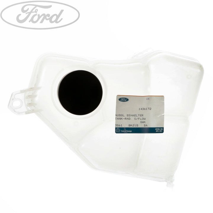 Depósito de expansión del radiador original para Ford Fiesta Fusion 1436172