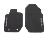 Original Ford Ranger 02/2019-06/2022 Alfombrillas de terciopelo color negro