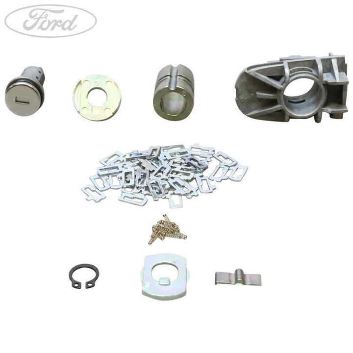 Kit de reparación del bombín de cerradura de la puerta N/S (lado del conductor) original para Ford C-Max Focus Connect Kuga 15- 5357362
