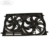 Ventilador doble de motor y carcasa originales para Ford Transit Custom 2.0 EcoBlue 2041816