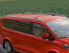 Original Ford Tourneo/Transit Custom Barras longitudinales portaequipajes para techo Zirkon