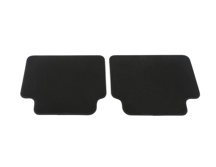 Alfombrillas de moqueta traseras Ranger Super Cab 2022+ negras excepto Raptor y Platinum