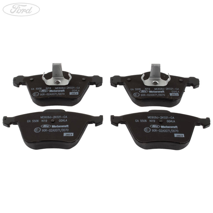 Pastillas de freno delanteras Motorcraft originales para Ford S-Max Galaxy ST 2.0 2.2 2.5 1916761