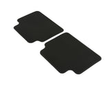 Alfombrillas de moqueta traseras Ranger Super Cab 2022+ negras excepto Raptor y Platinum