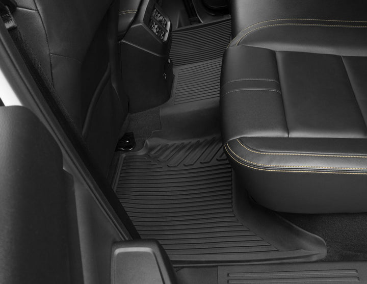 Ranger Alfombrillas de goma delanteras y traseras, en color negro