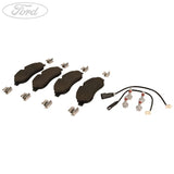 Ford Transit Custom Kit Forro Freno Delantero Motorcraft Negro 2600764