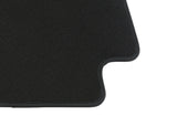 Alfombrillas de moqueta traseras Ranger Super Cab 2022+ negras excepto Raptor y Platinum