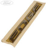 Emblema cromado brillante con letras Edge para portón trasero original para Ford Edge 16-18 2012834