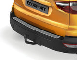 Original Ford EcoSport Lámina protectora de paragolpes trasero placa delineada de acero inoxidable.