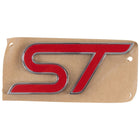 Placa con emblema rojo cromado de la parte trasera original para Ford Puma ST 2020-2024 1863964