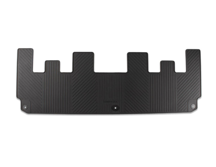 Tourneo Custom Alfombrillas de goma traseras, en color negro, para la segunda o tercera fila de asientos.