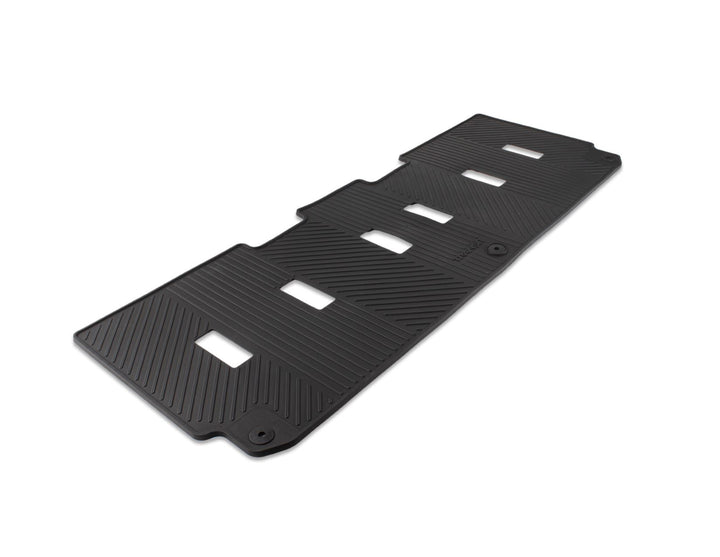 Tourneo Custom Alfombrillas de goma traseras, en color negro, para la segunda o tercera fila de asientos.