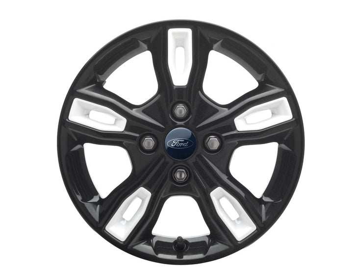 Original Ford Fiesta/KA+ Inserciones para llantas de aleación en color blanco.