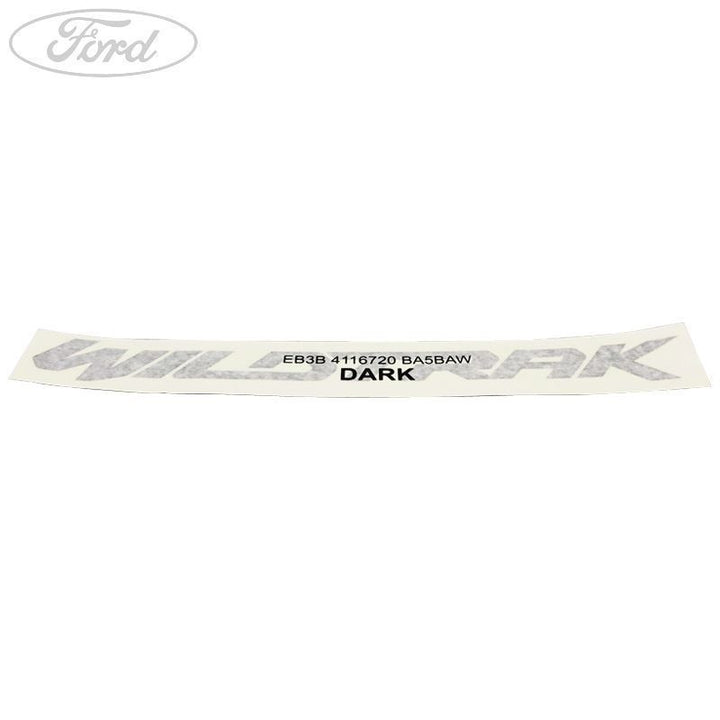 Emblema adhesivo con logotipo Wildtrak original para Ford Ranger 2015-2019 1921669