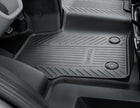 Transit Custom & Transit Alfombrillas de goma delanteras, en color negro.