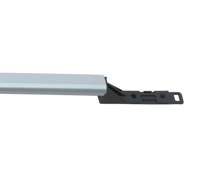 Original Ford Transit/Tourneo Courier Barras longitudinales portaequipajes para techo raíl individual para el lado izquierdo